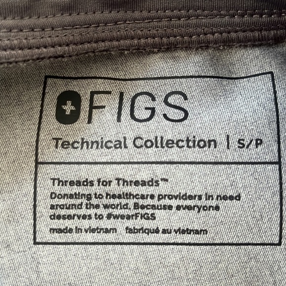 Figs Technical Collection Crop Scrub Joggers Size S/P - Picture 6 of 13